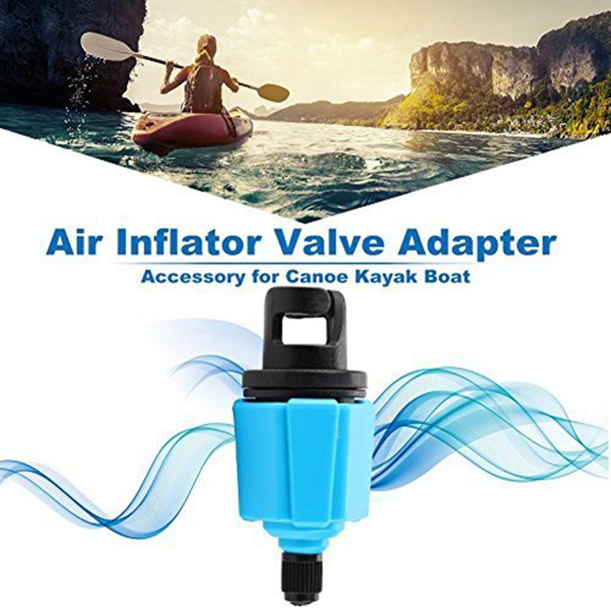Paddle Board Mouth Surfboard Valve Valve Inflatable Adapter