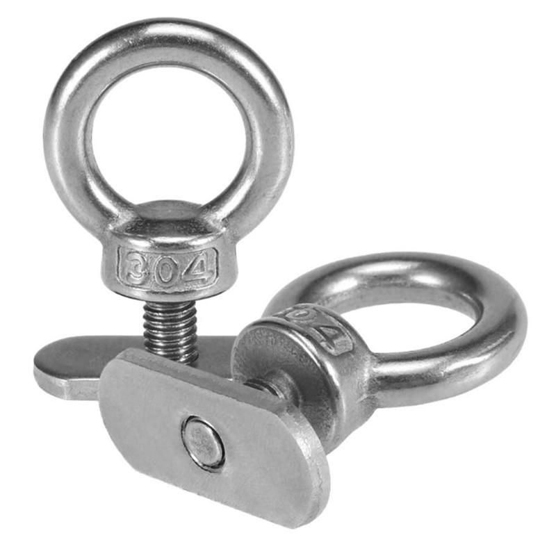 2 Set - Track Mount Tie Down to Hold Your Bungee Cord