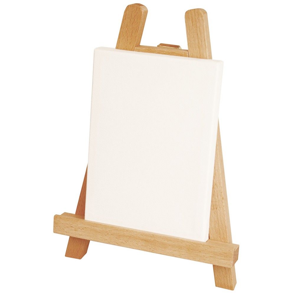 Small Tabletop Mini Wood Artist Frame Photo Painting Display