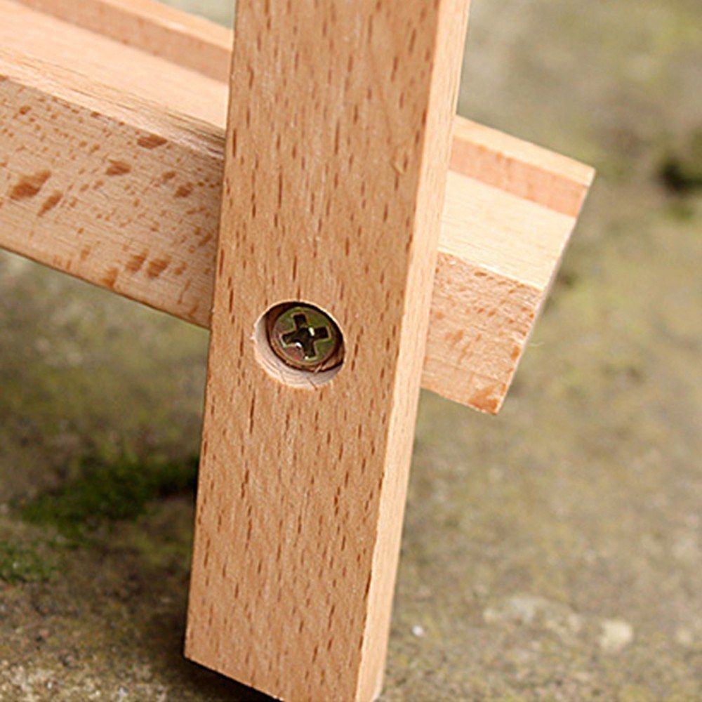 Small Tabletop Mini Wood Artist Frame Photo Painting Display