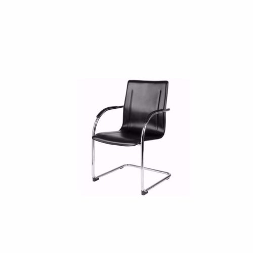 Chinese Office Visitor's Chair - Black