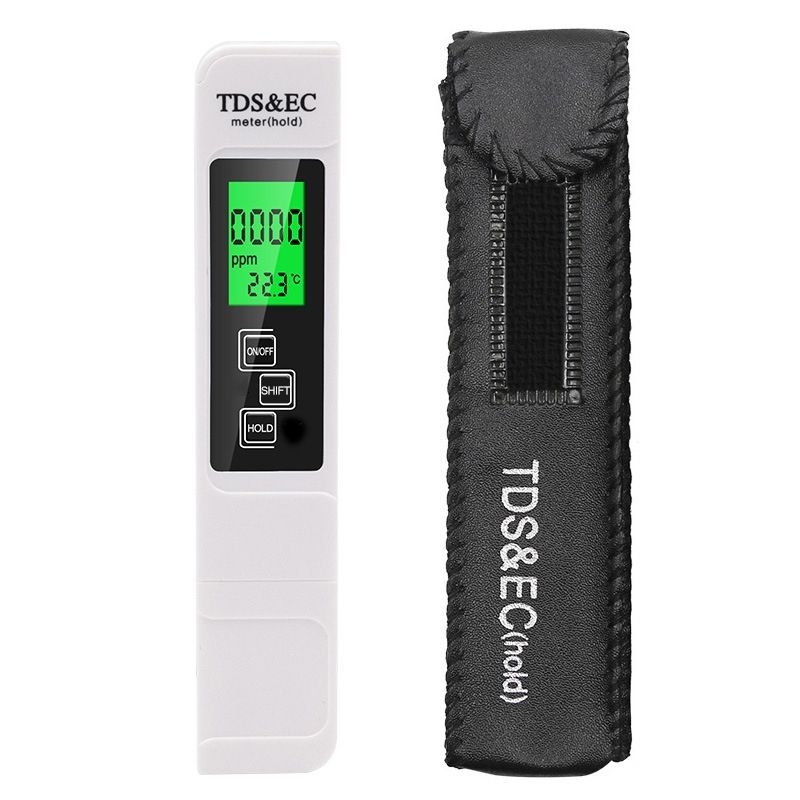 Backlight Model TDS & EC Water Quality Test Pen Backlight Model (White)