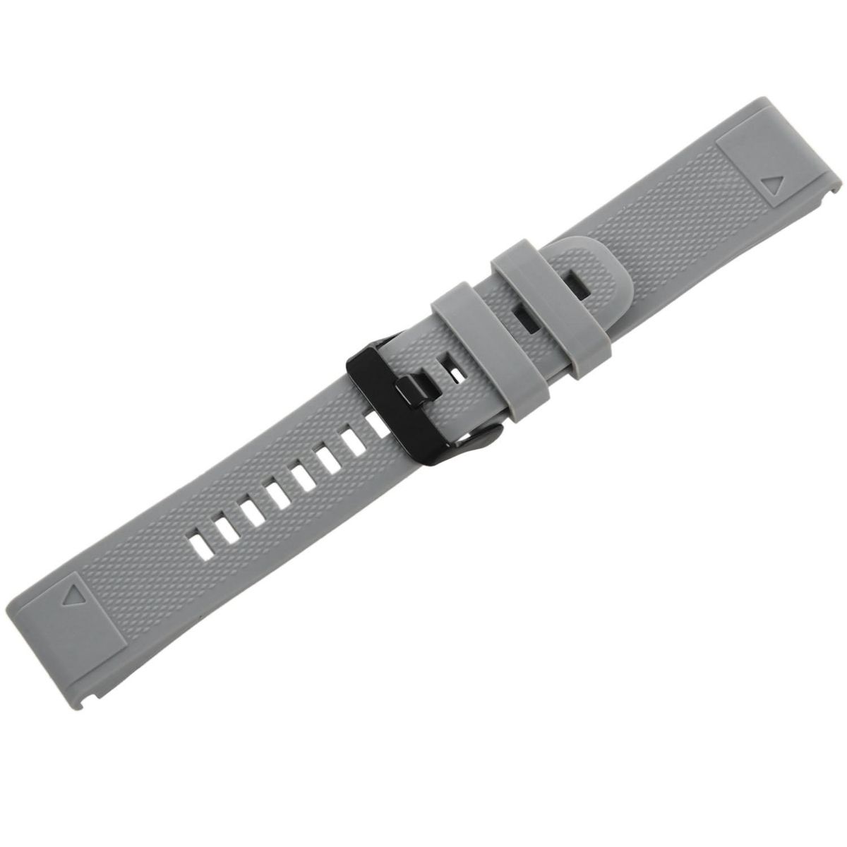 Replacement Soft Silicone Bracelet Strap WristBand 26Mm for Fenix3/3HR Gray