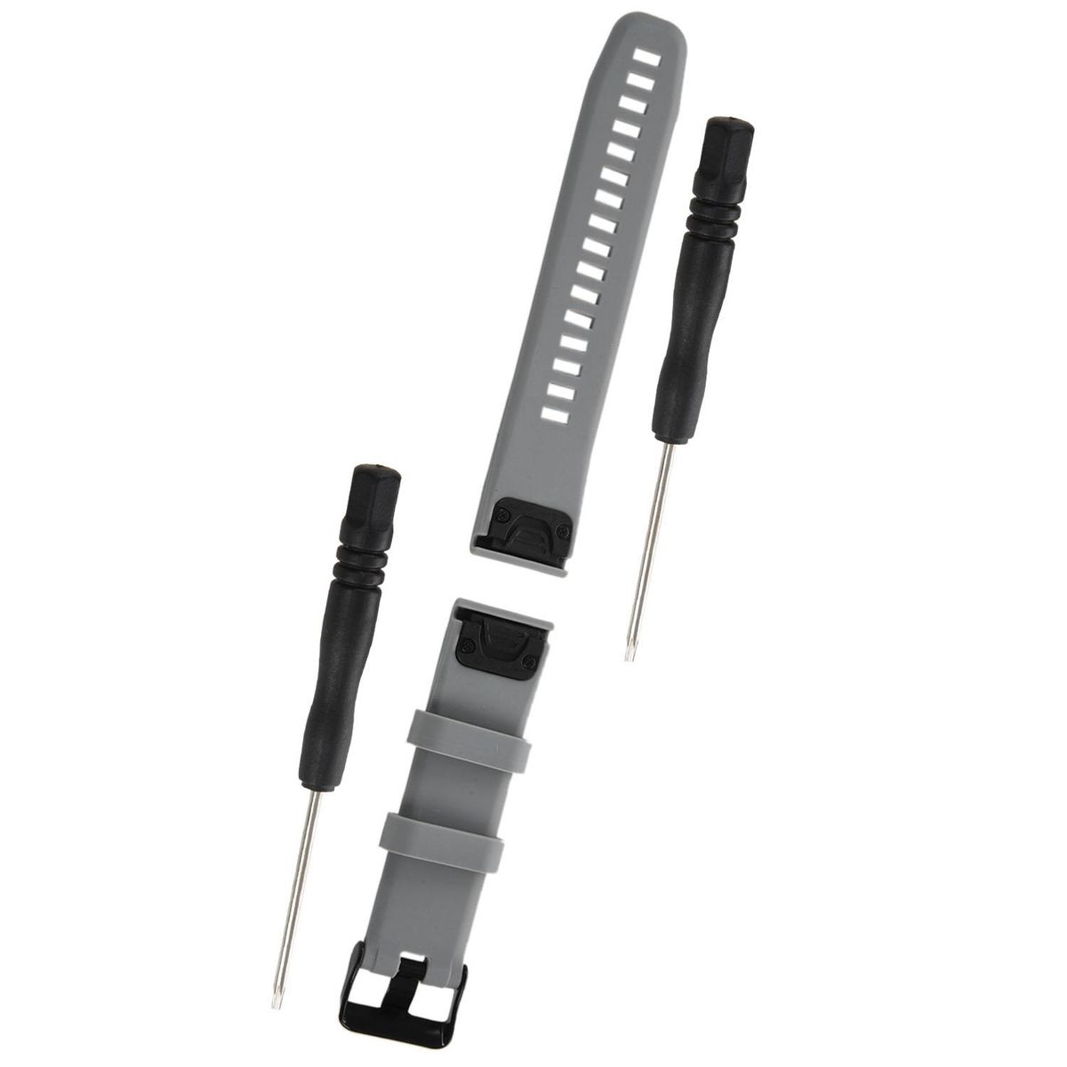 Replacement Soft Silicone Bracelet Strap WristBand 26Mm for Fenix3/3HR Gray