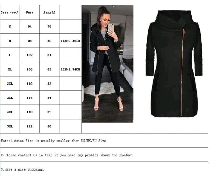Autumn Winter Women Fleece Pocket Jacket Plus Size