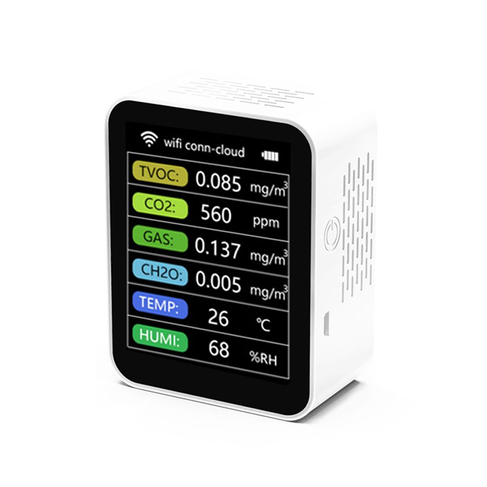 Tuya Wifi Portable Home Office Indoor Desktop Air Quality