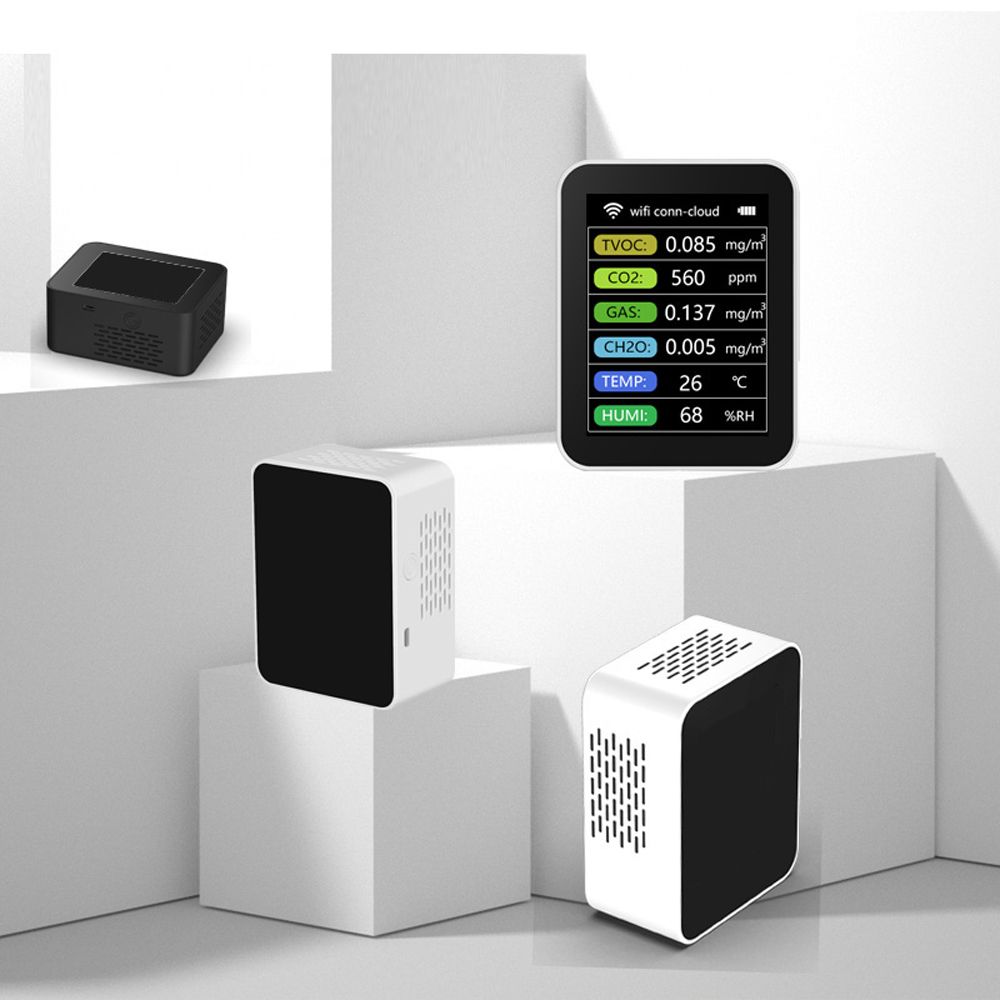 Tuya Wifi Portable Home Office Indoor Desktop Air Quality
