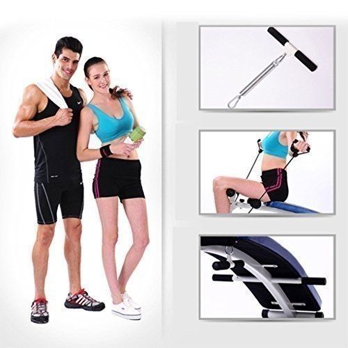 Sit Up Bench With Dumbell And Spring