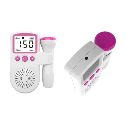 Fetal Doppler Heart Beat Monitor Backlight LCD Probe Baby Heart Beat Monitor