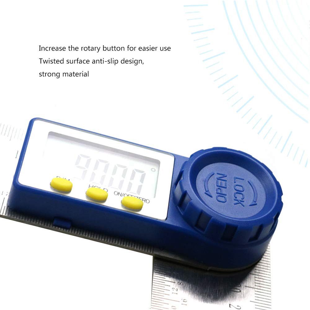 Digital Protractor 200mm 7 Inch Digital Angle Finder