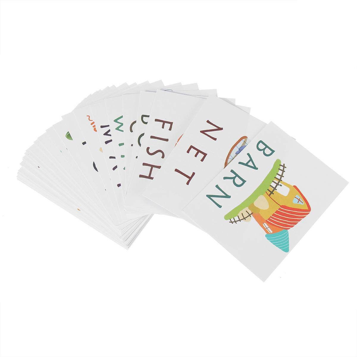 Children's Intellectual Development Toy Wooden Spell Alphabet Puzzle Developmental Letters Blocks With Cards Board Develops Vocabulary