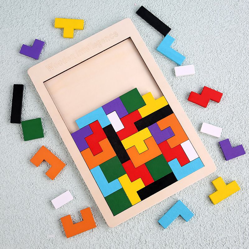 Wooden Intelligence Tangram Puzzle