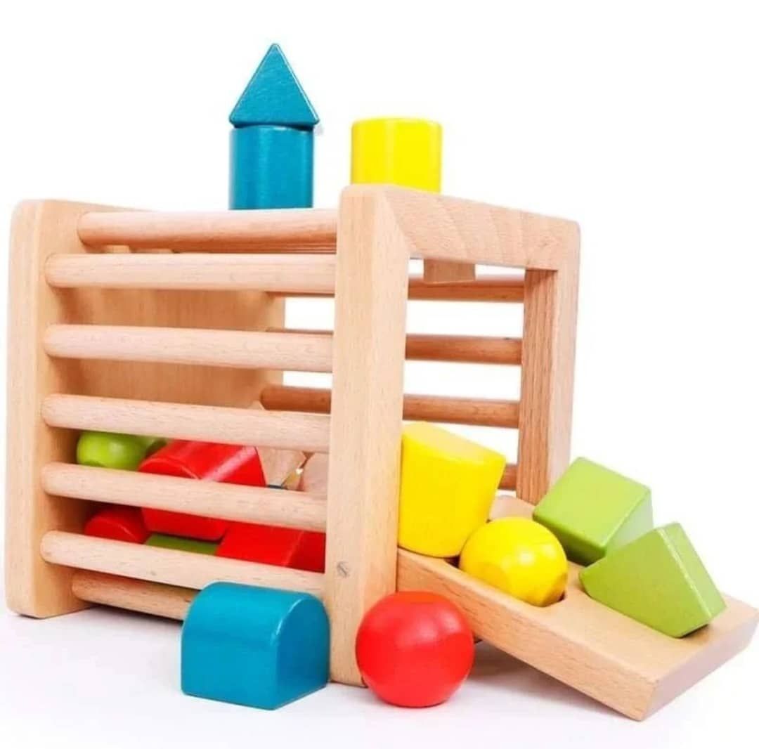 Shape Sorter Cube Early Development Toddler Toy