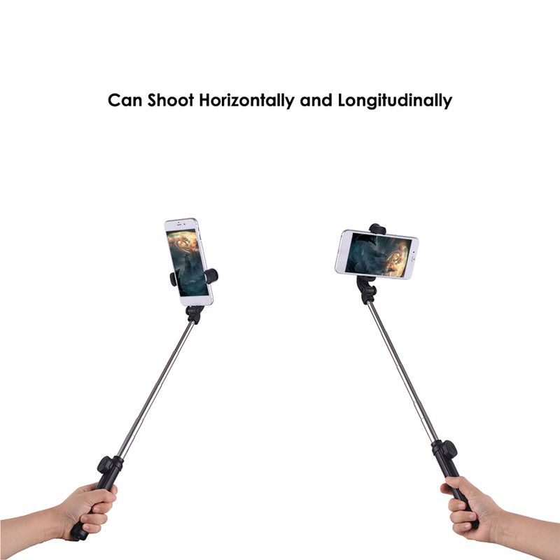 New Bluetooth Remote Controller Hand-held Selfie Stick Tripod. Perfect For Pictures, Video Recording. Compatible With Android & IPhone