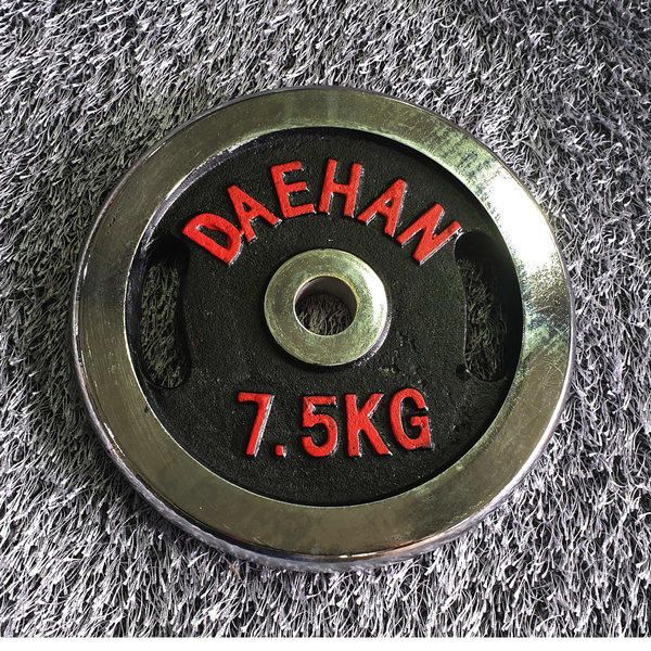 7.5KG CHROMED COATED WEIGHT PLATES