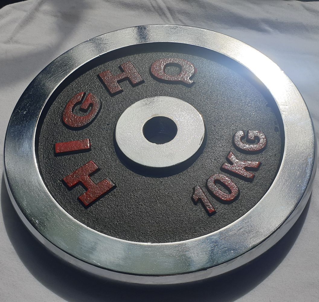 10KG CHROMED COATED WEIGHT PLATES