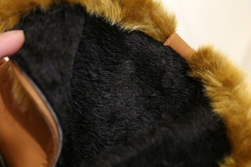 Waterproof Thick With High Heels Ladies Boots