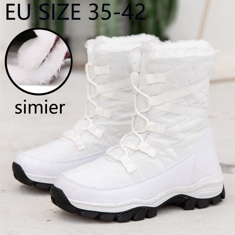 Women Boots  Platform Warm Shoes