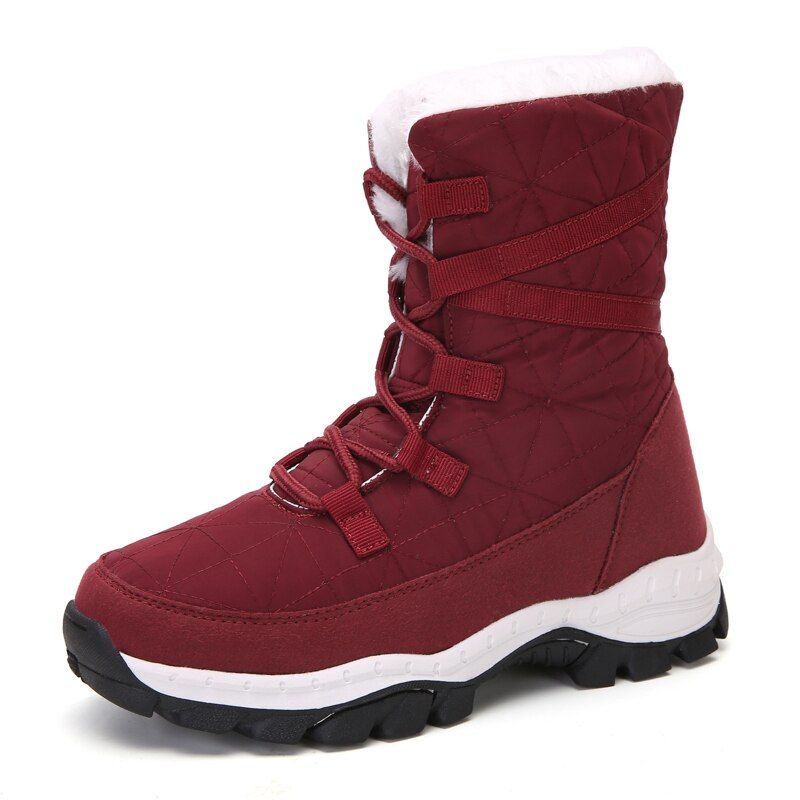 Women Boots  Platform Warm Shoes