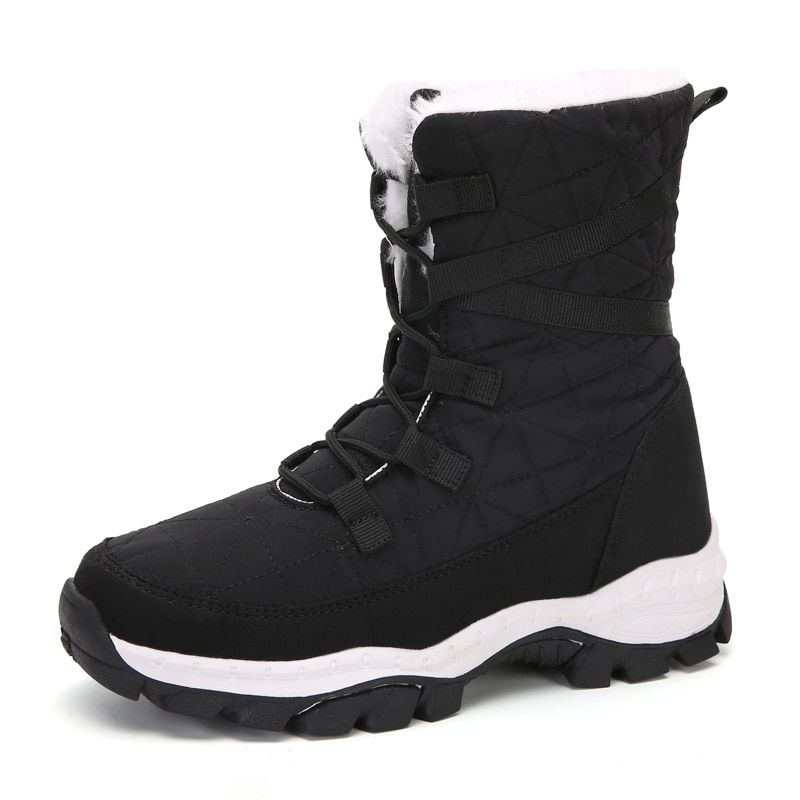 Women Boots  Platform Warm Shoes