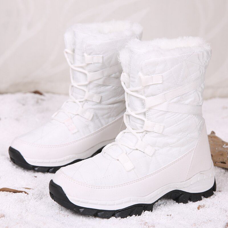 Women Boots  Platform Warm Shoes