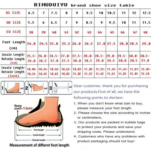 Large Comfortable Deep Leather Shoes, Anti-slip Flat Sole Shoes