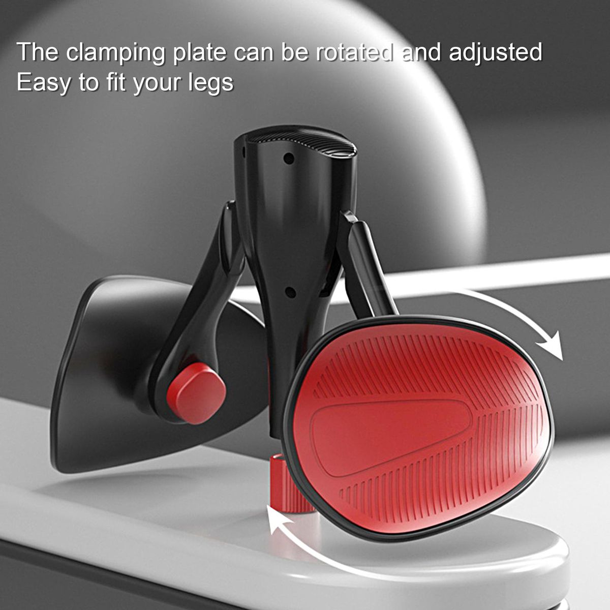 Leg Clamp Trainer Leg Thigh Hip Strengthening Device Red Black