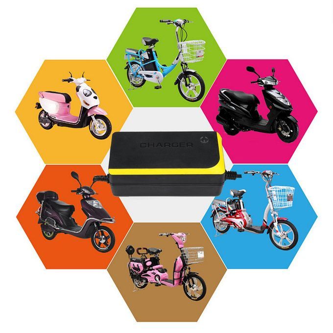 48V 20AH Lead Acid Battery Charger For Electric Bicycle Bike Motorcycle