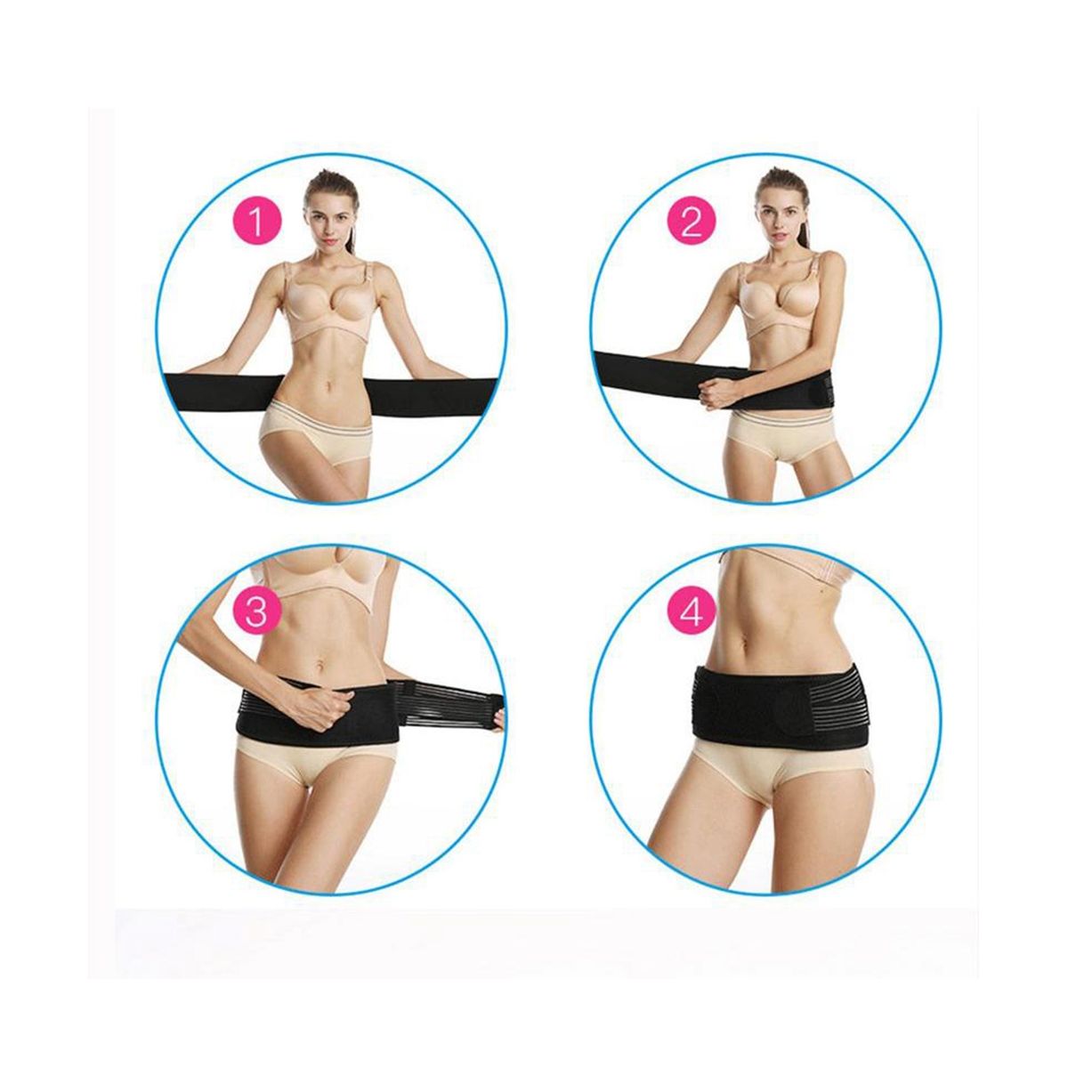 Waist Support Brace Belt Dainely Belt Healthy Belt Eliminate Back Hurt the Healthy Way Breathable Lower Back Support