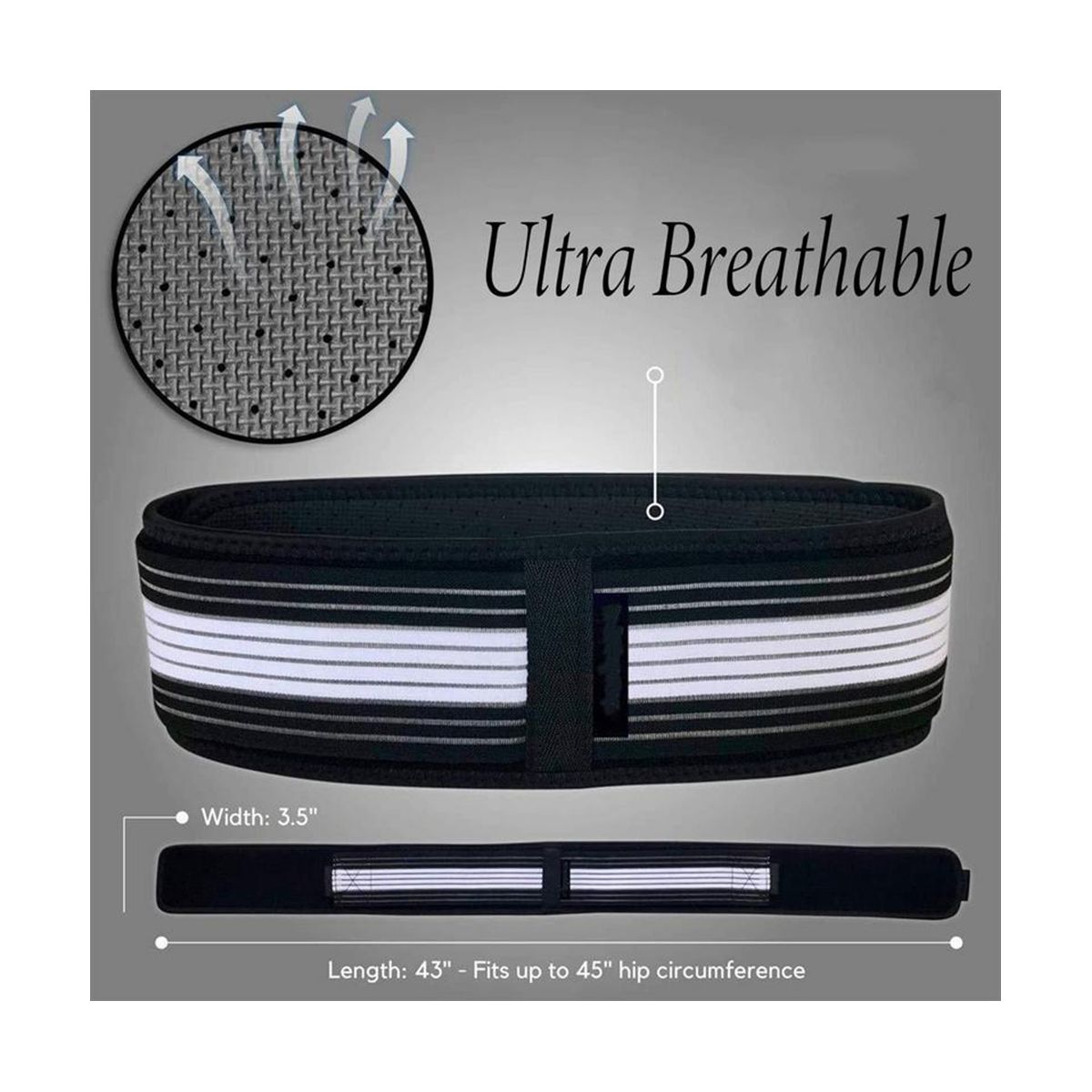 Waist Support Brace Belt Dainely Belt Healthy Belt Eliminate Back Hurt the Healthy Way Breathable Lower Back Support