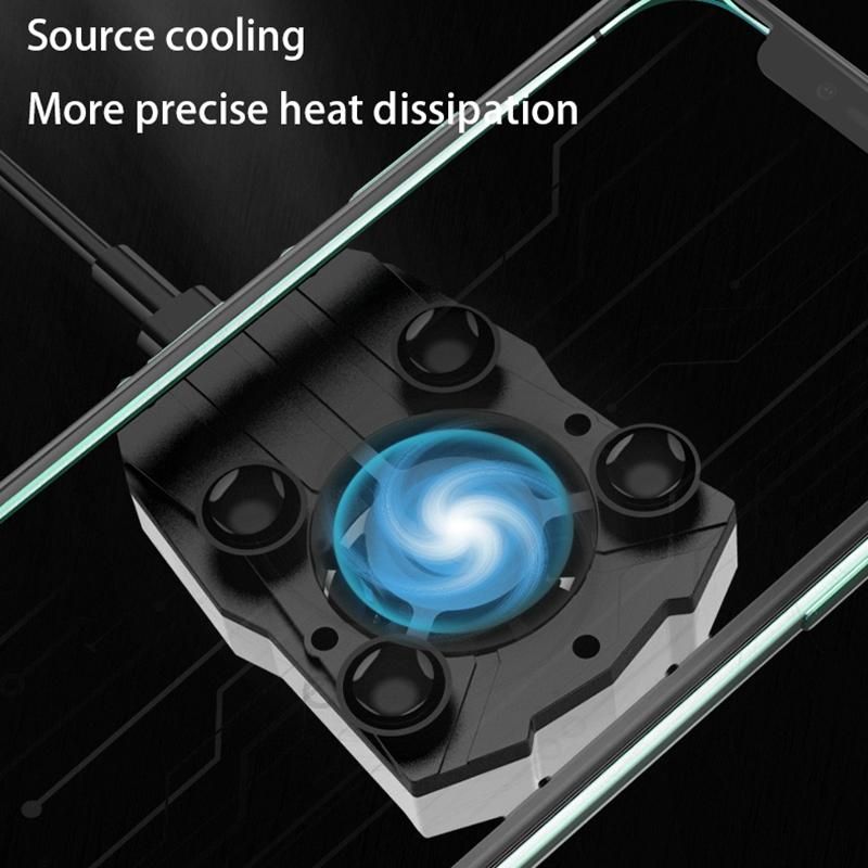 P11 Mobile Phone Cooler Cooling Fan Game Pad Holder Bracket Fan Radiator for Smartphone Tablet