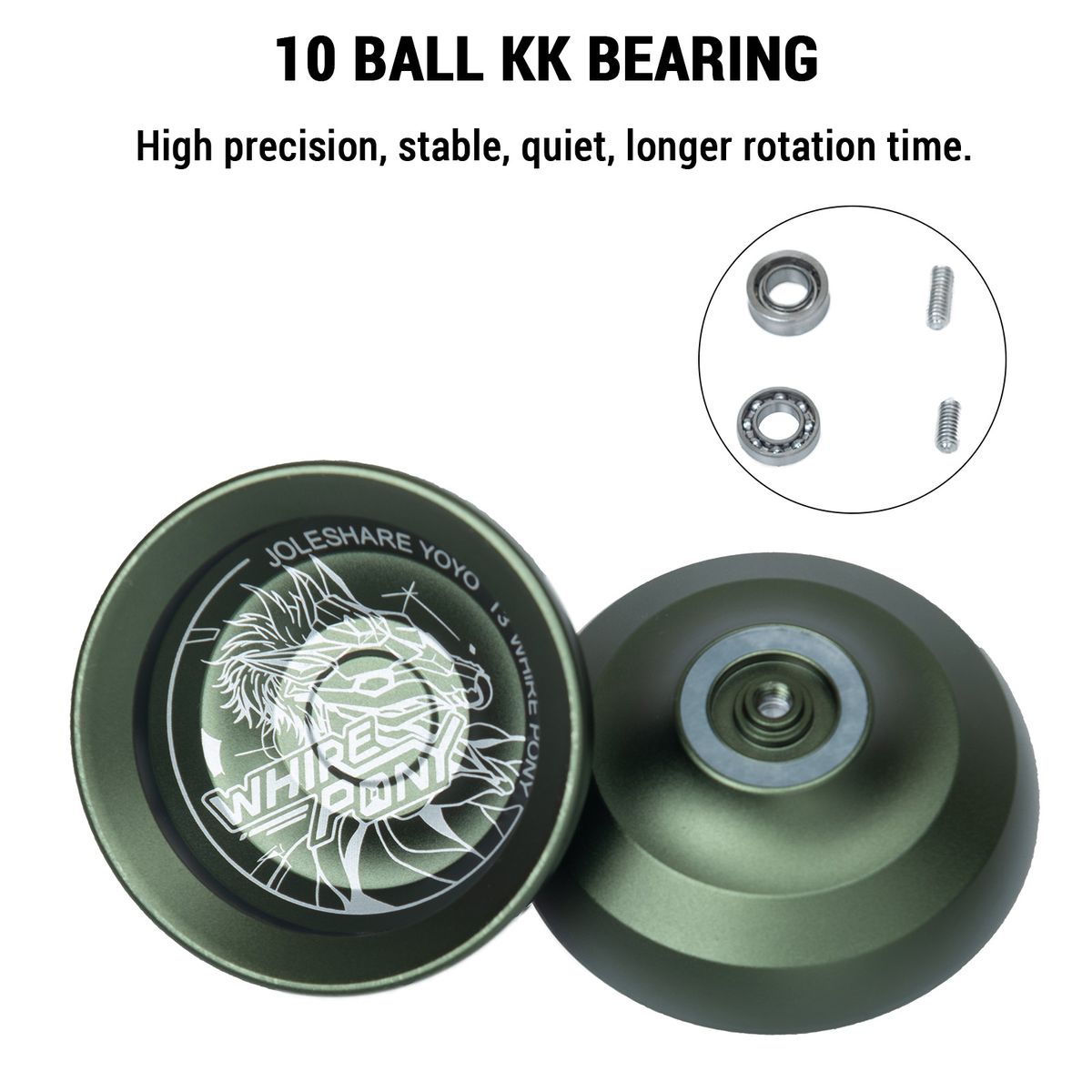 Enjoy Yo-Yo Ball Metal Yo-Yo Professional Competition Yoyo
