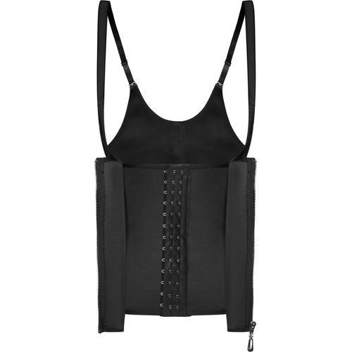 Strong Waist Trainer Body Shaper With DoublePower-Zip & Hook