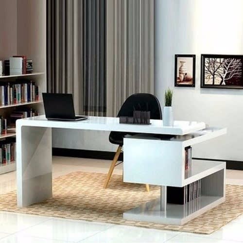 J Best Office Desk - White