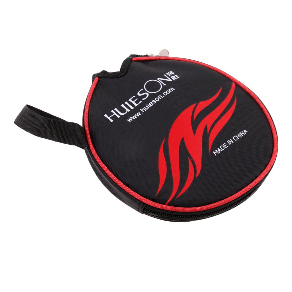Lightweight Table Tennis Racket  Pong Paddle Carry Bag Pouch Black Red