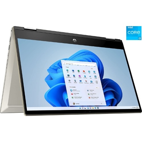 Pavilion 14 X360 -11th Gen-Intel Core I3-8GB -1TB HDD- Backlit Keyboard-Wins 11+ Free Bag