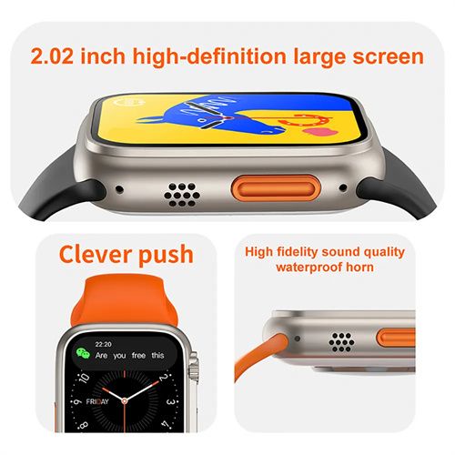 Smart Watch 2.09‘' Bluetooth Call Waterproof For Ios Android