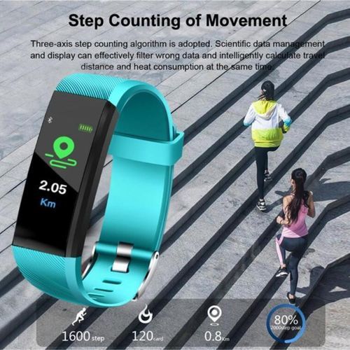 Sports Smart Watch Heart Rate Blood Pressure Bracelet