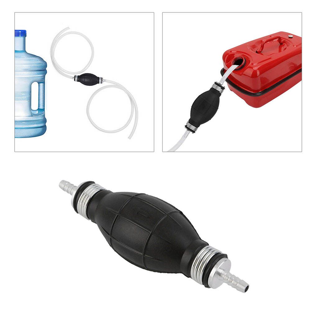 Suction Pipe Siphon  Portable Car Fuel Oil Pump Fit For Caravans