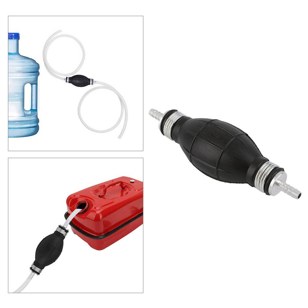 Suction Pipe Siphon  Portable Car Fuel Oil Pump Fit For Caravans