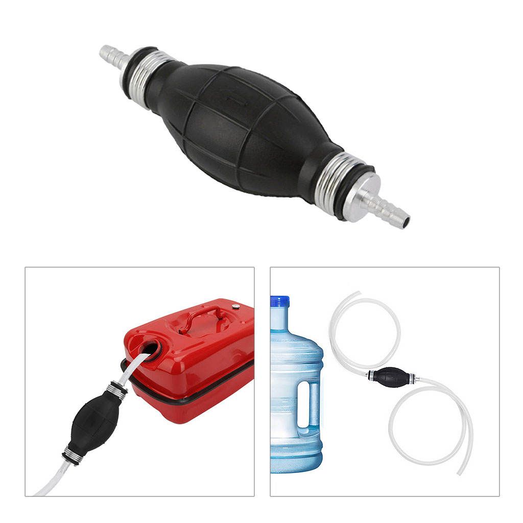 Suction Pipe Siphon  Portable Car Fuel Oil Pump Fit For Caravans