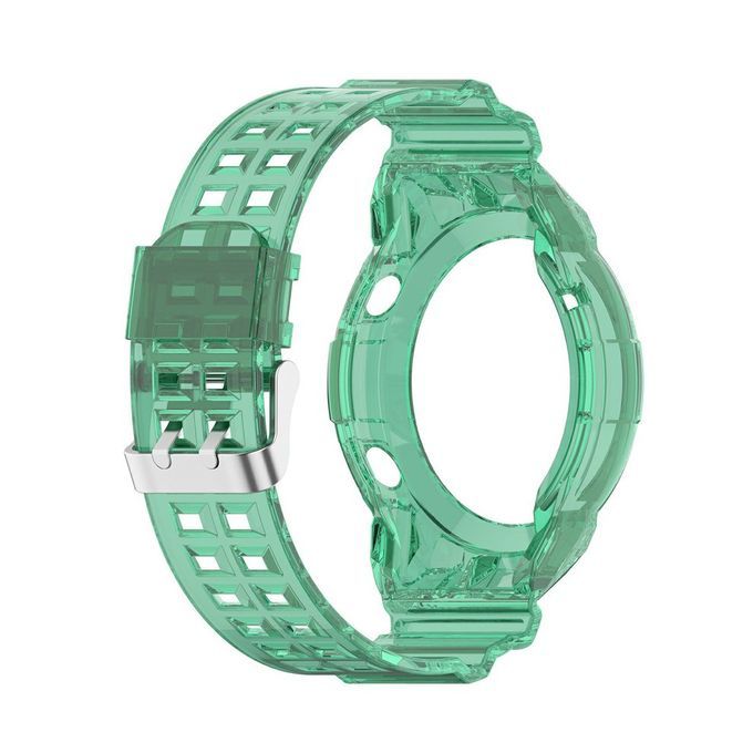 Unique Strap Dazzling And Elegant Transparent Sili One Strap For Wat H GT2-Transparent Green-46mm