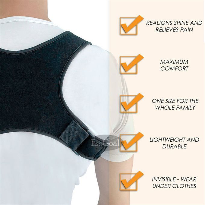 EsoGoal Youth Shoulder Belt Adjustable Correction Strap