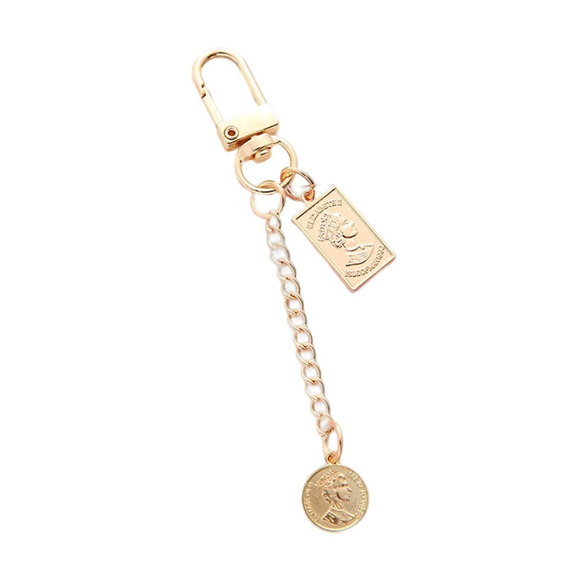 Key Ring Holder Vintage Anti-Lost Key Ring Holder C