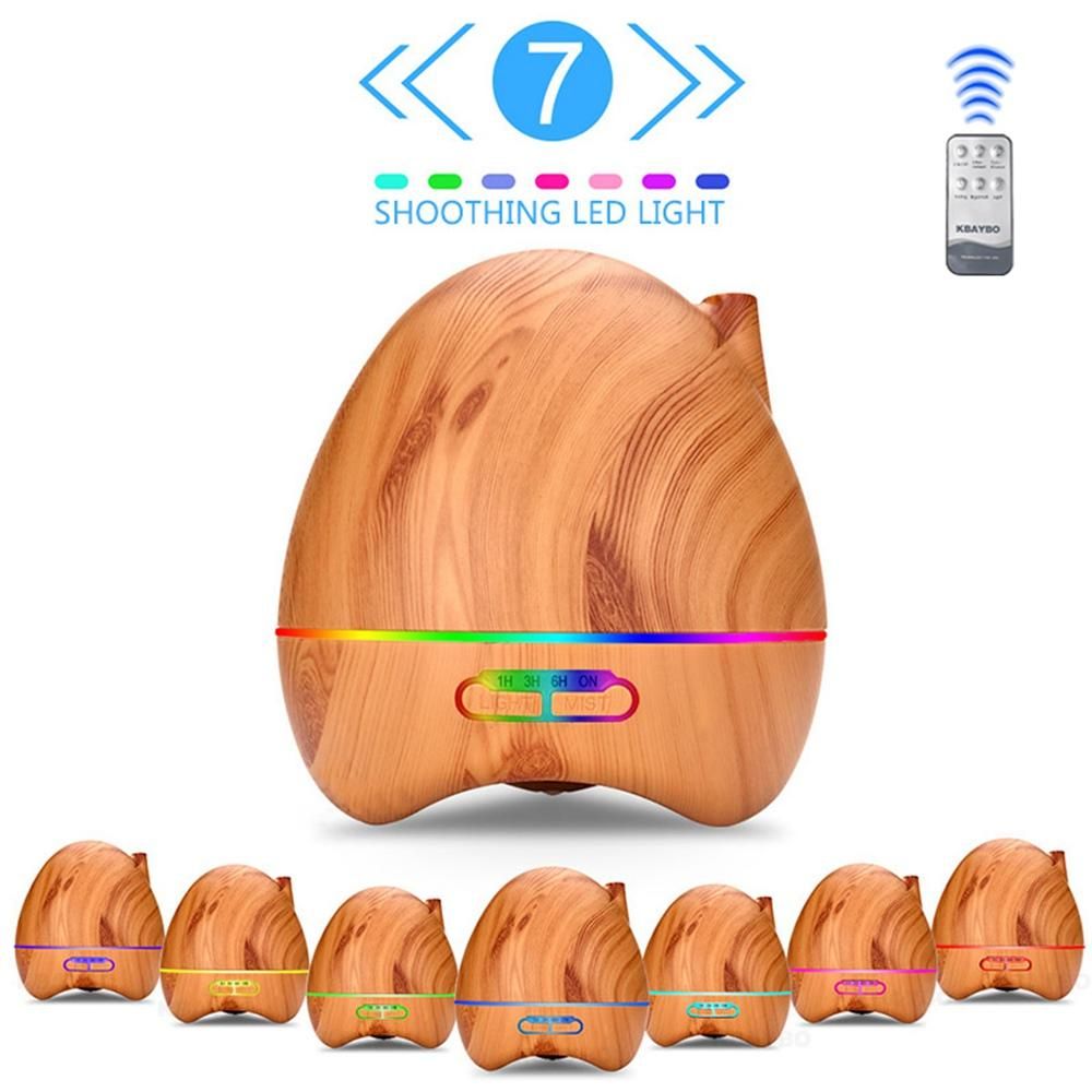 300Ml Remote Control Ultrasonic Color Led Humidifier With Us