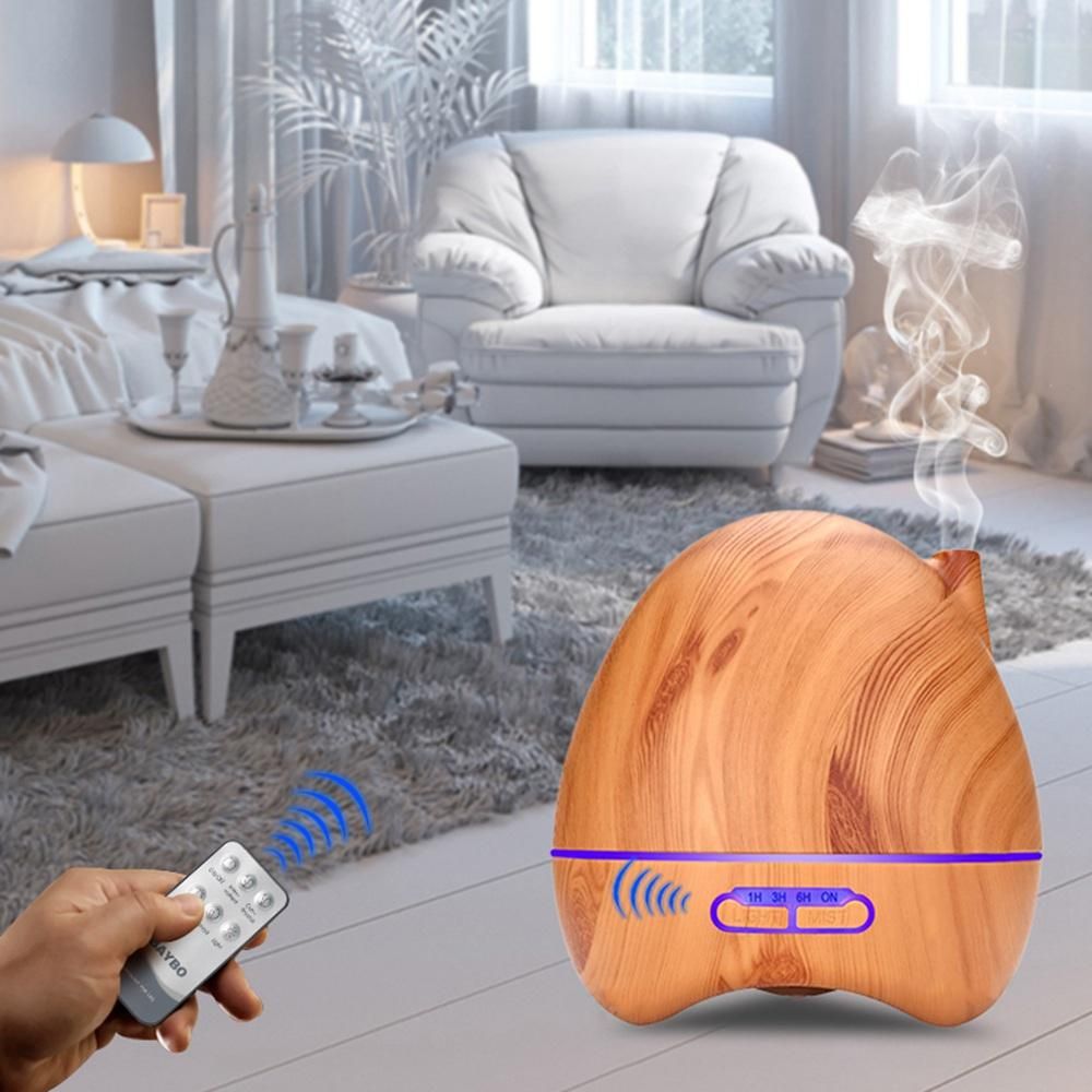 300Ml Remote Control Ultrasonic Color Led Humidifier With Us