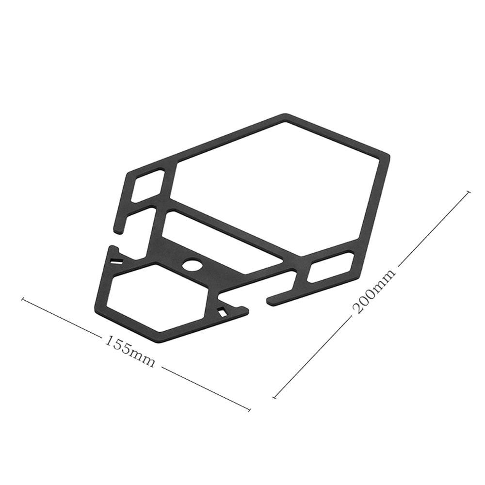Outdoor Tableware Storage Rack Sierra Bowl Support Plate Multifunctional Tabletop Light Bracket Portable Camping Picnic Sierra Cups Storage Tray