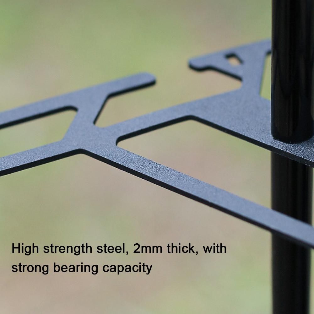 Outdoor Tableware Storage Rack Sierra Bowl Support Plate Multifunctional Tabletop Light Bracket Portable Camping Picnic Sierra Cups Storage Tray