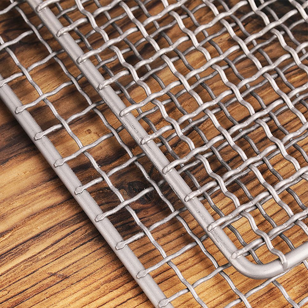 Titanium Grill Plate Ultralight Barbecue Rack BBQ Wire Mesh