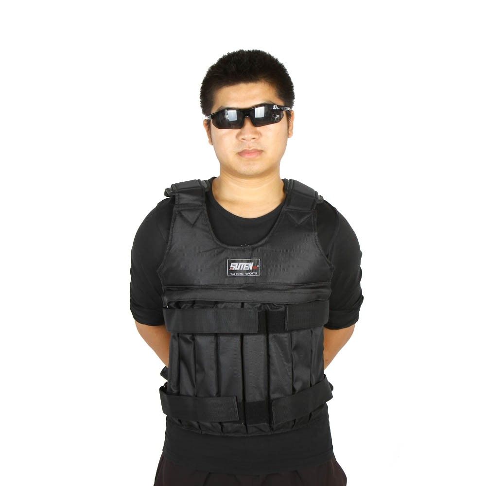 Max Loading 20kg Adjustable Weighted Vest Weight Jacket